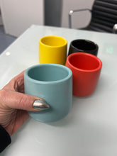 Load image into Gallery viewer, Double-Walled Ceramic Tea/Coffee Cup 150ml- Yellow