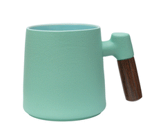 Load image into Gallery viewer, THREE PIECE CERAMIC INFUSER TEA MUG - MINT