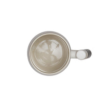 Load image into Gallery viewer, THREE PIECE CERAMIC INFUSER TEA MUG - WHITE