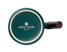 Load image into Gallery viewer, THREE PIECE CERAMIC INFUSER TEA MUG - TEAL