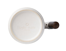 Load image into Gallery viewer, THREE PIECE CERAMIC INFUSER TEA MUG - WHITE