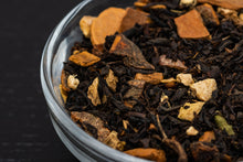 Load image into Gallery viewer, Close up of Cronulla chai tea leaves and spices golden spices. Pretty tea...