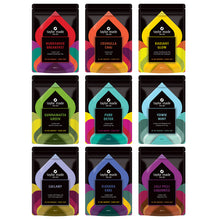 Load image into Gallery viewer, Front cover of 9 tea packs included in Discovery box set.