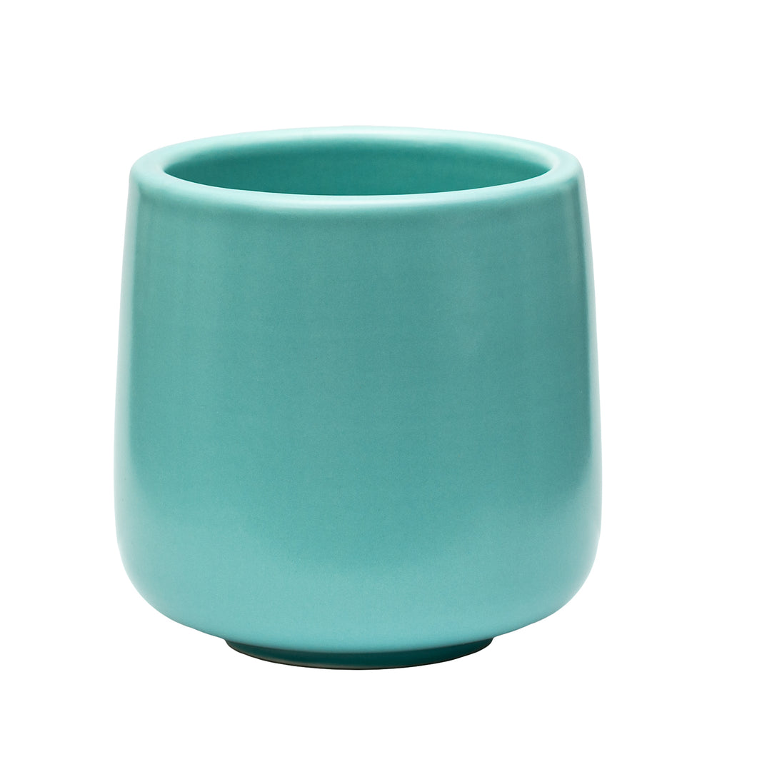 Double-Walled Ceramic Tea/Coffee Cup - Mint