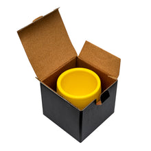 Load image into Gallery viewer, Double-Walled Ceramic Tea/Coffee Cup - Yellow
