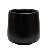 Load image into Gallery viewer, Double-Walled Ceramic Tea/Coffee Cup - Black
