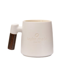 Load image into Gallery viewer, THREE PIECE CERAMIC INFUSER TEA MUG - WHITE
